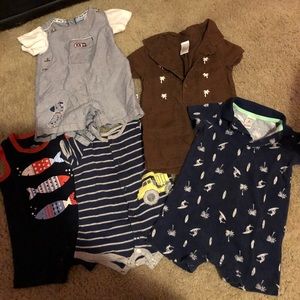 Baby boy romper